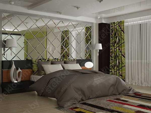 Зеркальная плитка в интерьере фото